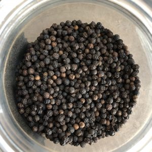 Black peppercorns